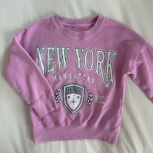 Abercrombie Kids Purple New York Manhattan Sweatshirt